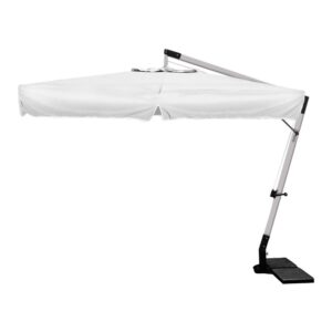 Ombrelone Suspenso Cannes Alumínio 3,00m x 3,00m, a Cobertura é de Poliéster com proteção U.V.